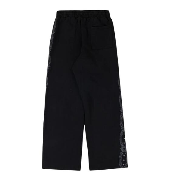 Boredom Kills Men's Black Collegiate Sweatpants Size L - Picture 10 of 10